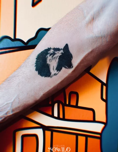 Tatouage animal de compagnie tattoo chien